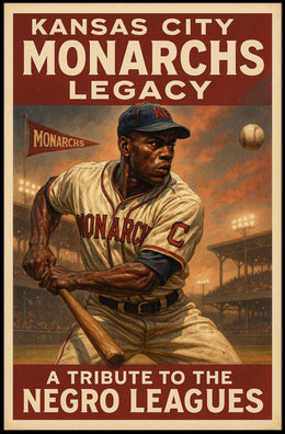 Kansas City Monarchs Legacy Poster