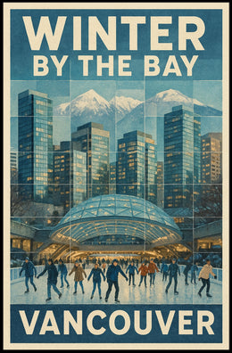 Winter By The Bay Vancouver Poster