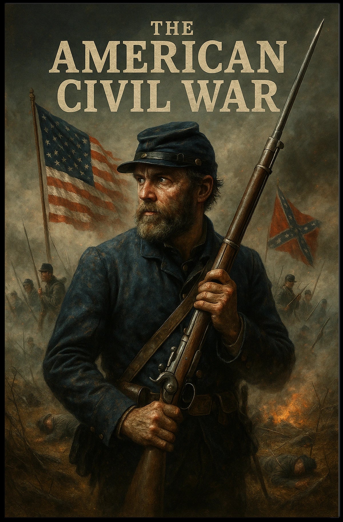The American Civil War Poster
