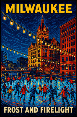 Milwaukee Frost And Firelight Poster