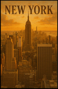 New York Skyline Poster