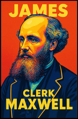 James Clerk Maxwell Poster