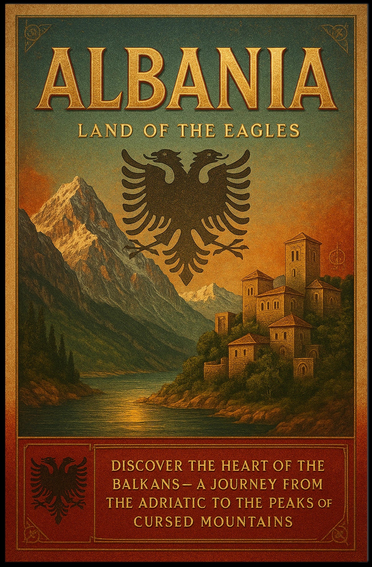 Albania Land Of The Eagles Poster