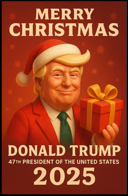 Festive 2025 Christmas Celebration Art Pop Culture Poster