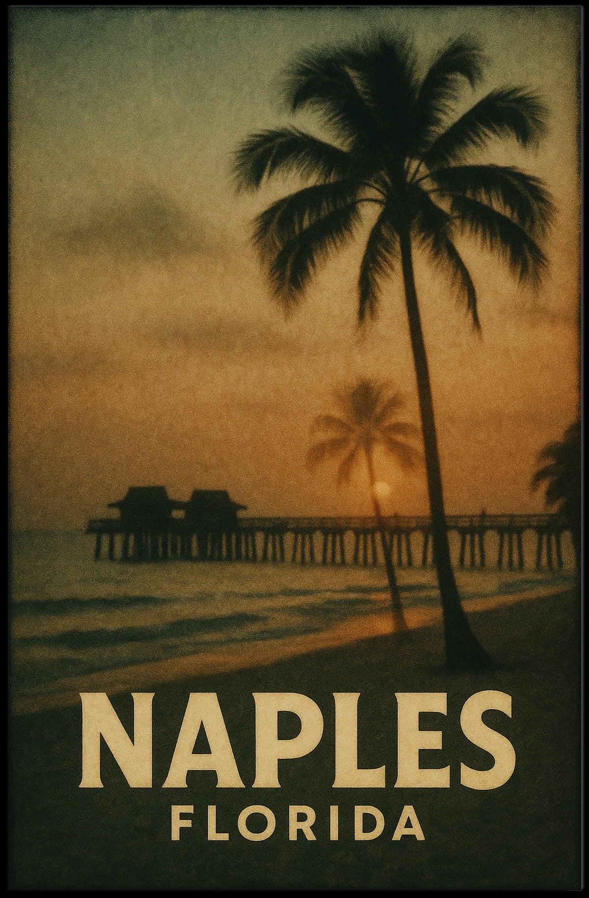 Naples, Florida Sunset Poster