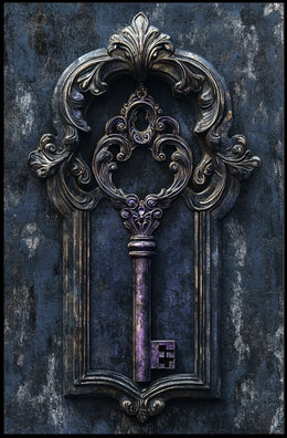 Ornate Victorian Key Art Cultural Heritage Poster