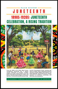 Juneteenth Celebration of Black History and Freedom Cultural or Heritage Poster