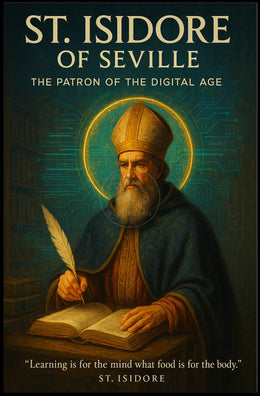 St. Isidore: Digital Age Patron Educational Poster