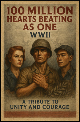 Unity and Courage WWII Tribute Poster