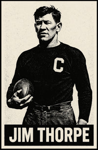Jim Thorpe Sports Legend Poster