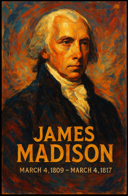 James Madison 4Th President Poster
