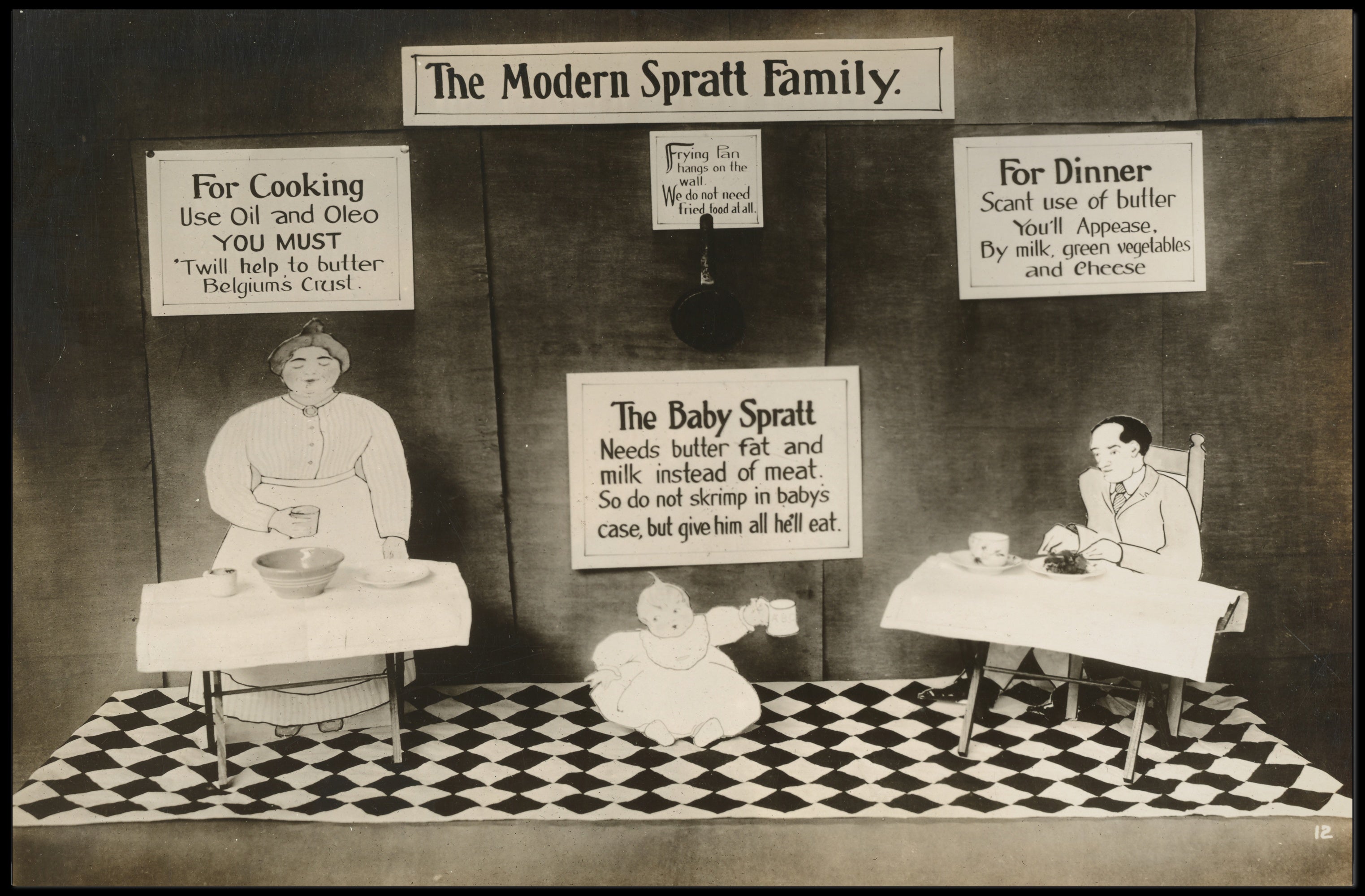 The Modern Spratt Family: Historical or Presidential Poster PosterGoat