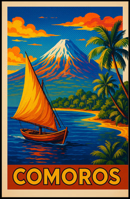 Comoros Island Paradise Poster