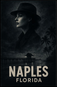 Naples, Florida Noir Poster