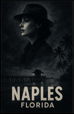 Naples, Florida Noir Poster