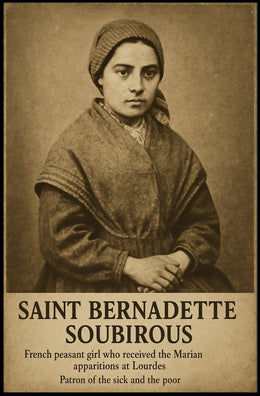 Saint Bernadette Soubirous Poster