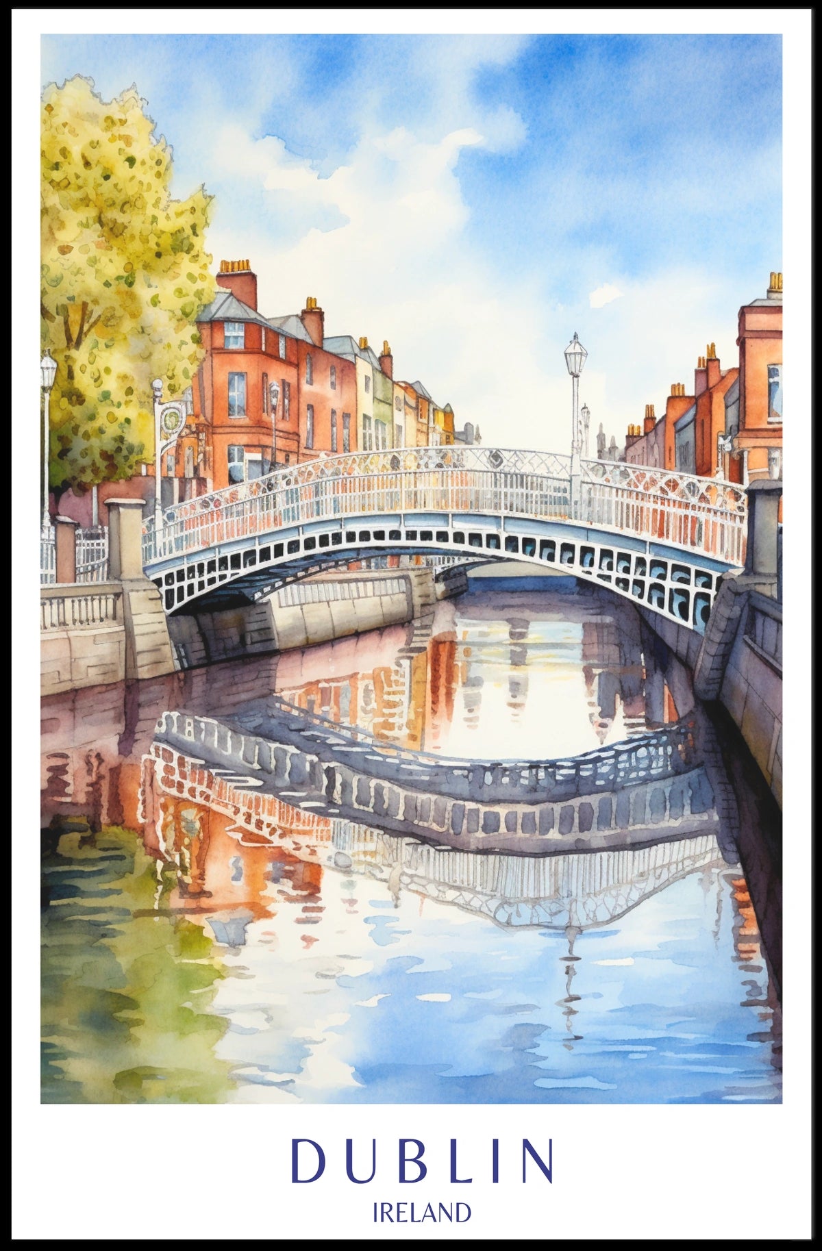 Dublin A Glimpse Of Ireland Poster