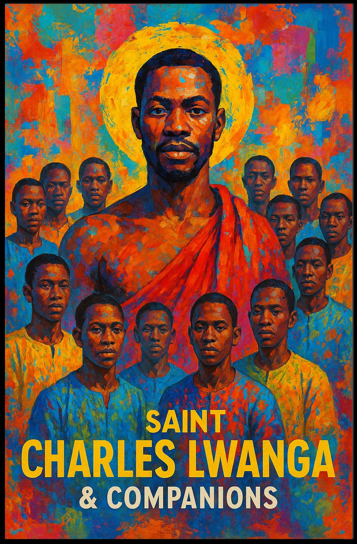 Saint Charles Lwanga Companions Poster