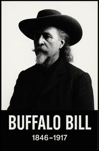 Buffalo Bill Western Icon Cultural or Heritage Poster