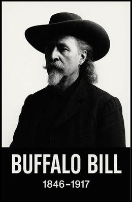 Buffalo Bill Western Icon Cultural or Heritage Poster