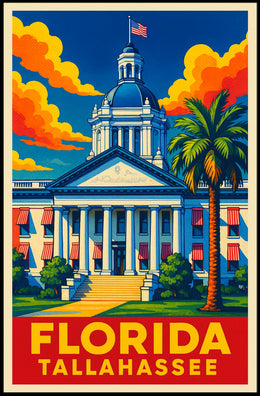 Florida State Capitol Tallahassee Poster