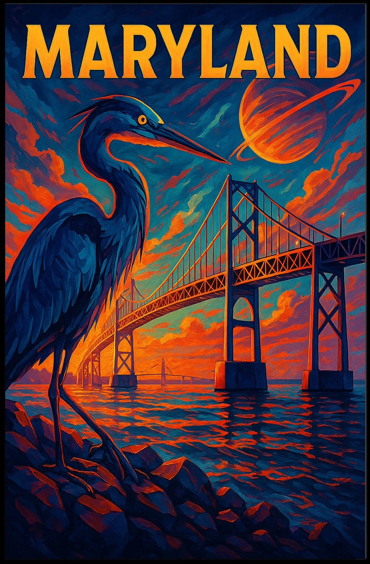 Maryland Scenic Poster