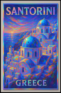 Santorini, Greece Poster
