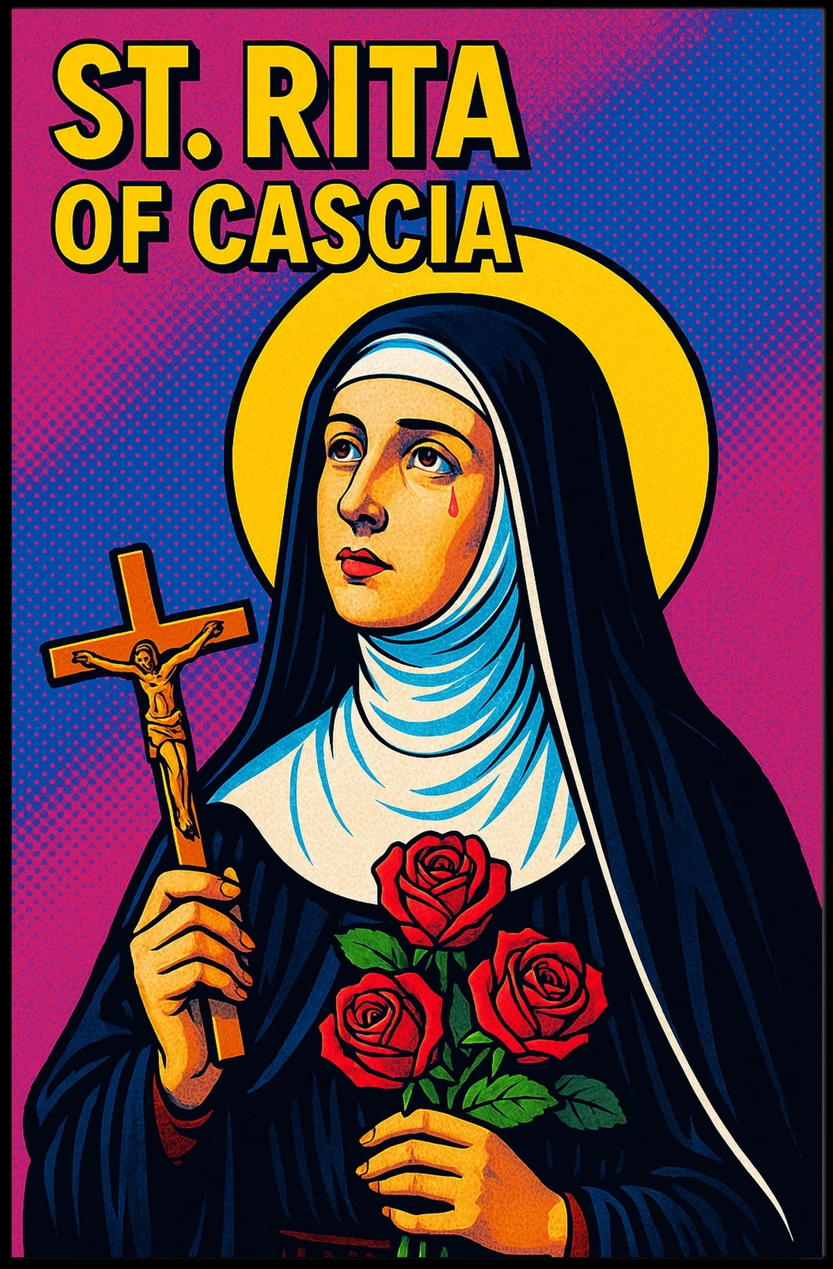 St. Rita of Cascia Poster
