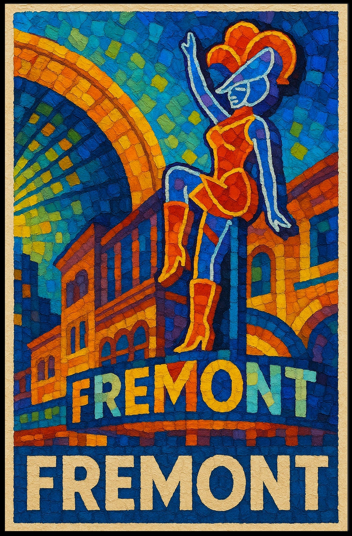 Fremont Street Celebration Poster