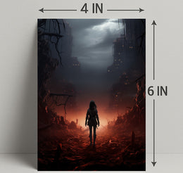 Journey Through The Ruins Poster