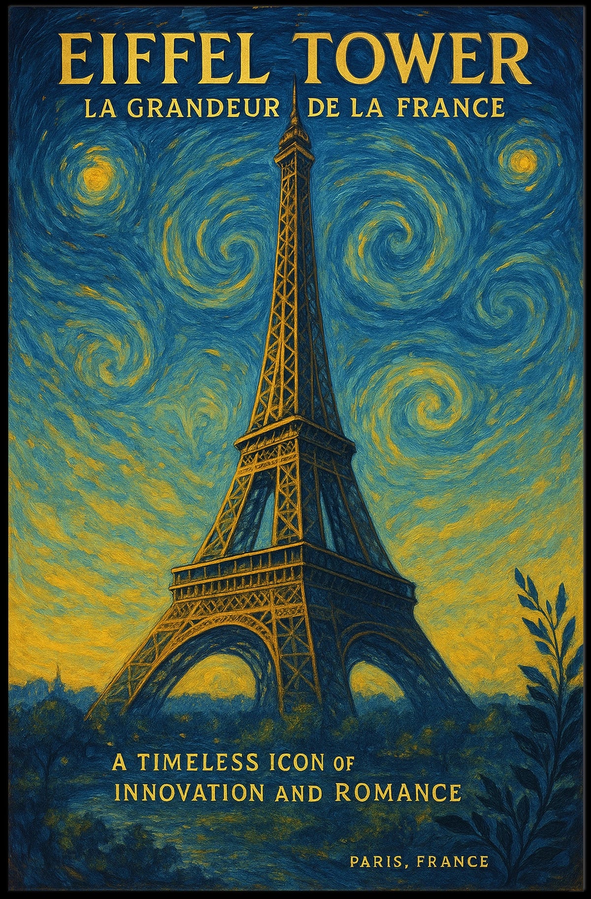 Eiffel Tower A Timeless Icon Poster