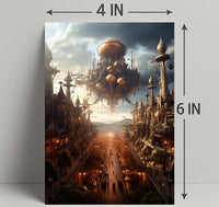The Floating Cityscape Poster