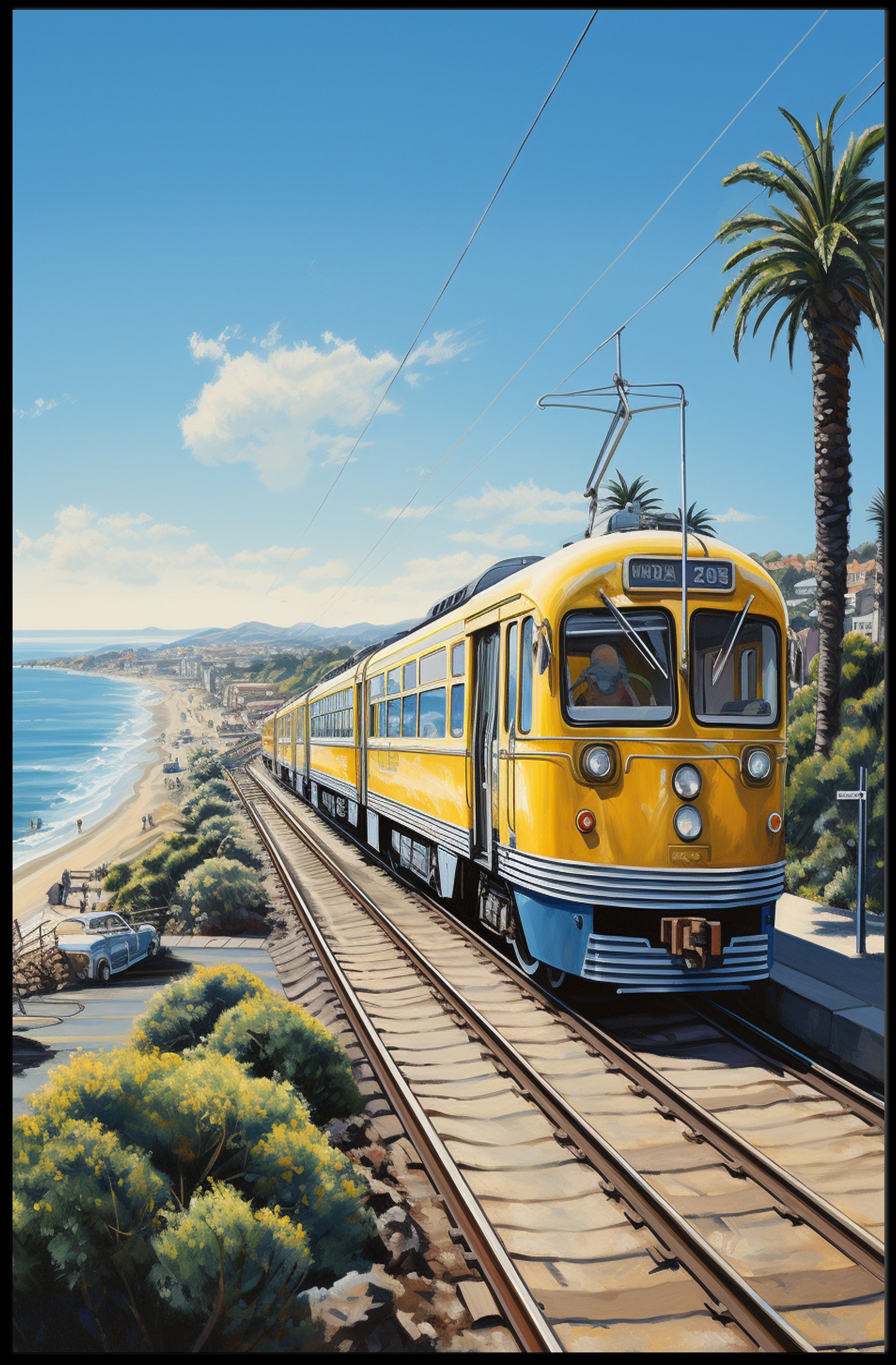 Coastal Journey Poster