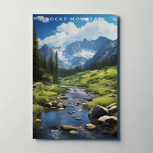 Rocky Mountain National Park Poster
