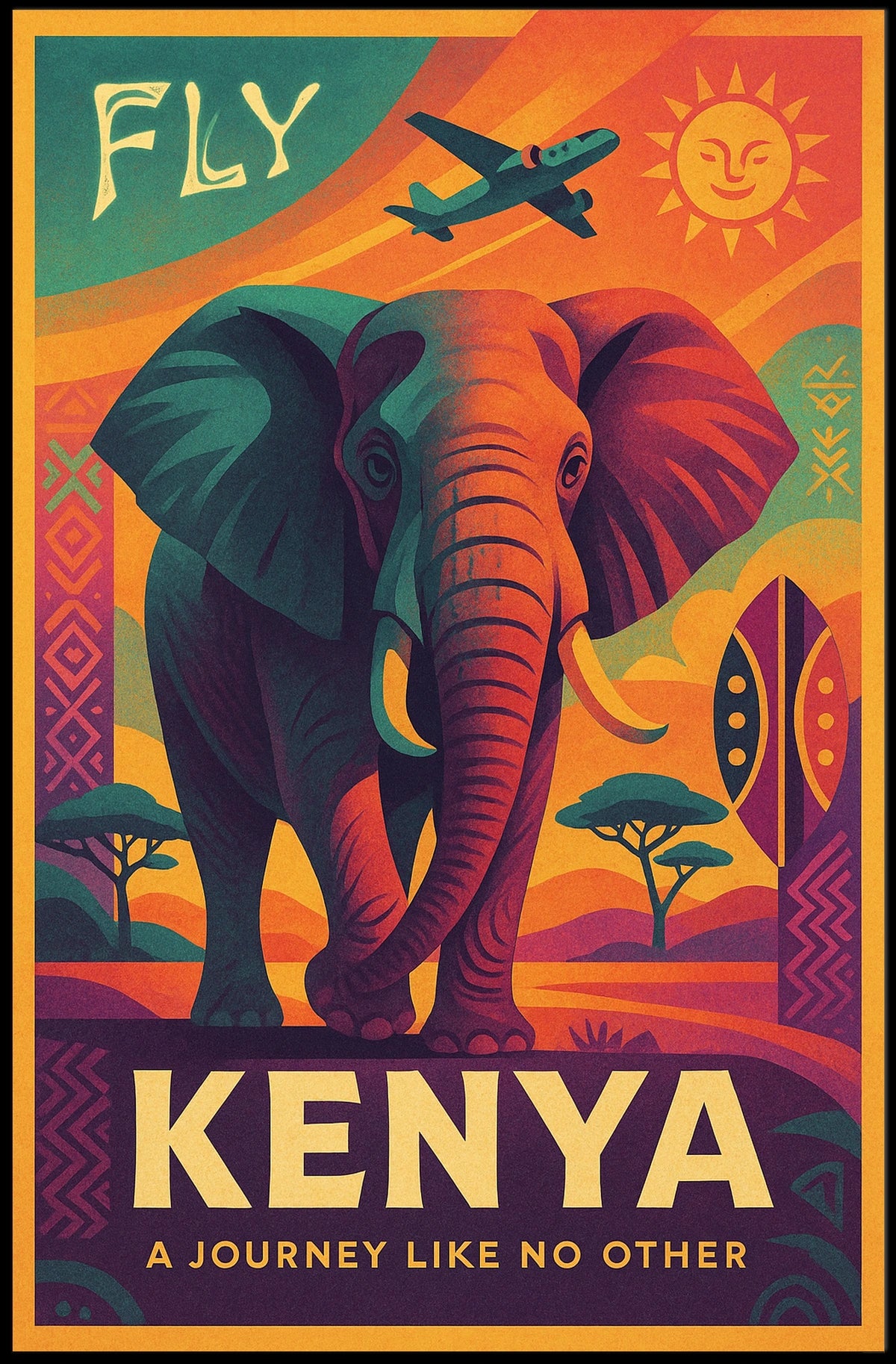 Fly Kenya A Journey Like No Other Poster