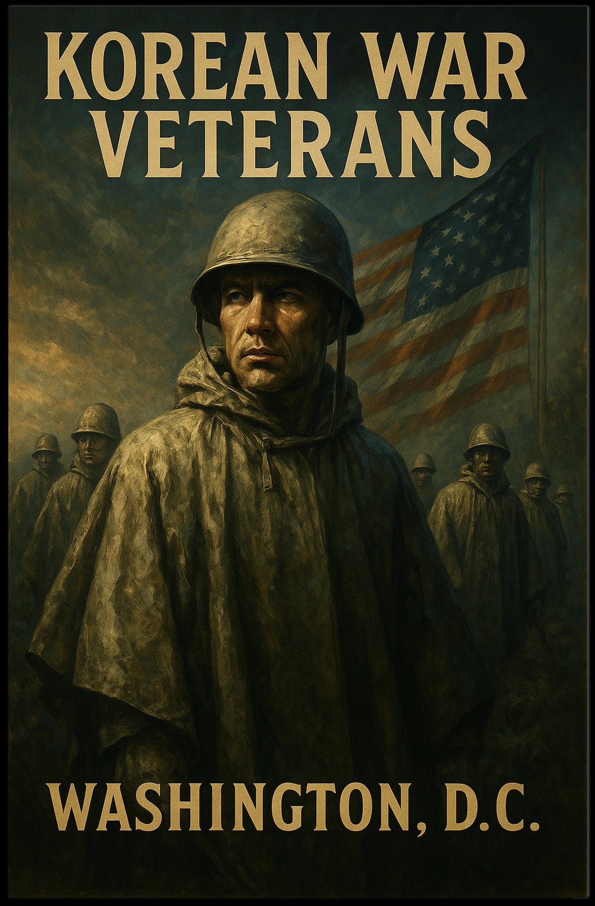 Korean War Veterans Memorial Poster