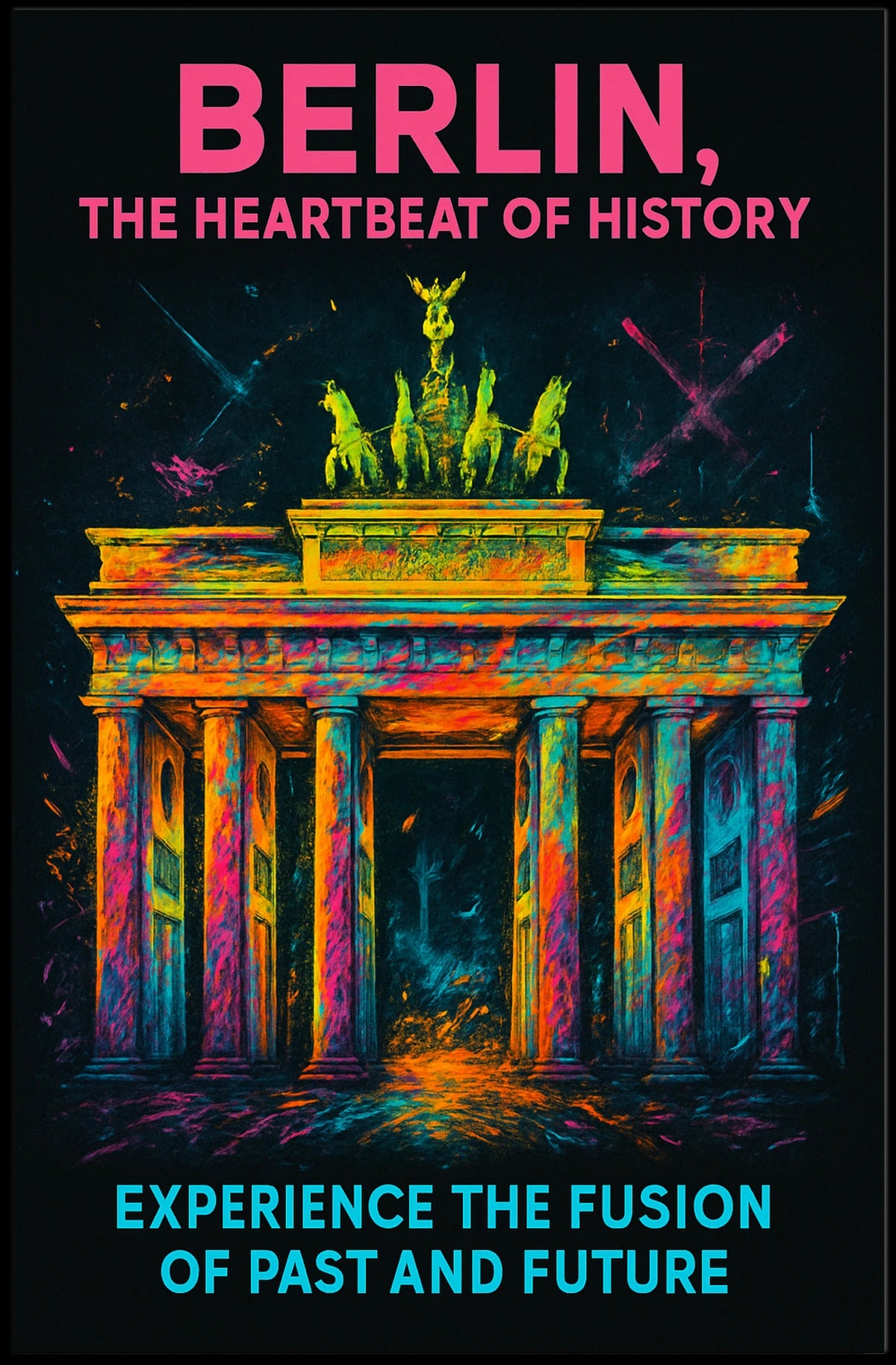 Berlin The Heartbeat of History Poster