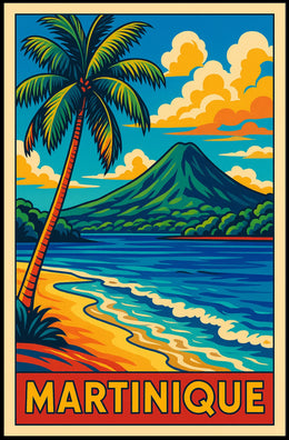 Martinique Paradise Poster