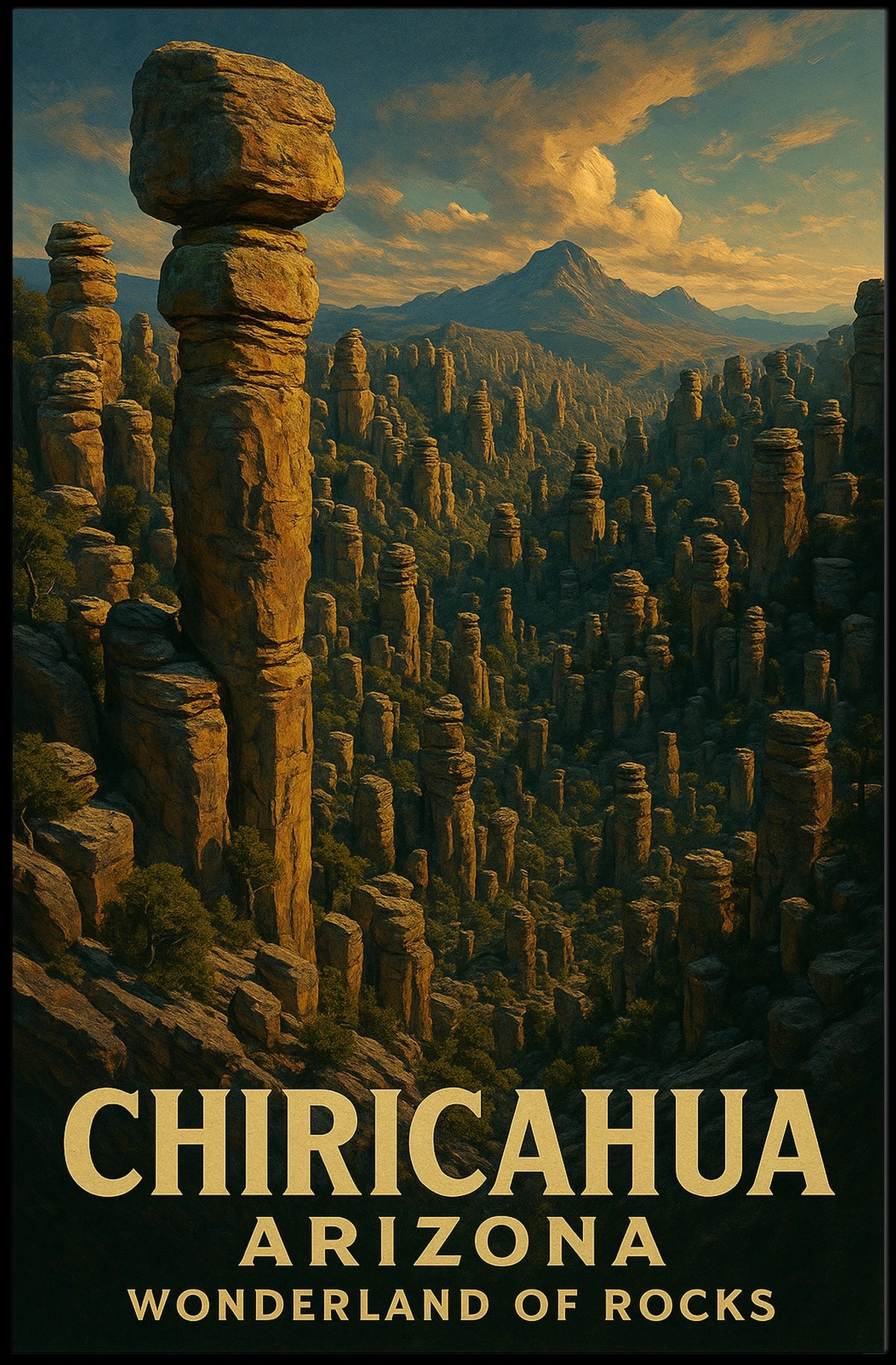 Chiricahua National Monument Poster