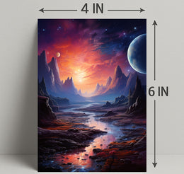 Celestial Landscape Poster PosterGoat