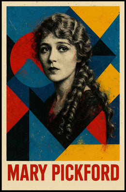 Mary Pickford Art Poster