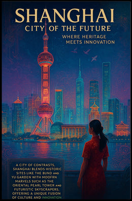 Shanghai City Of The Future Poster