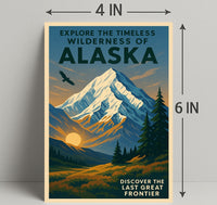 Discover The Last Great Frontier Poster PosterGoat