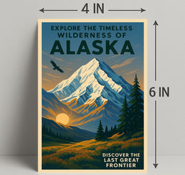 Discover The Last Great Frontier Poster PosterGoat