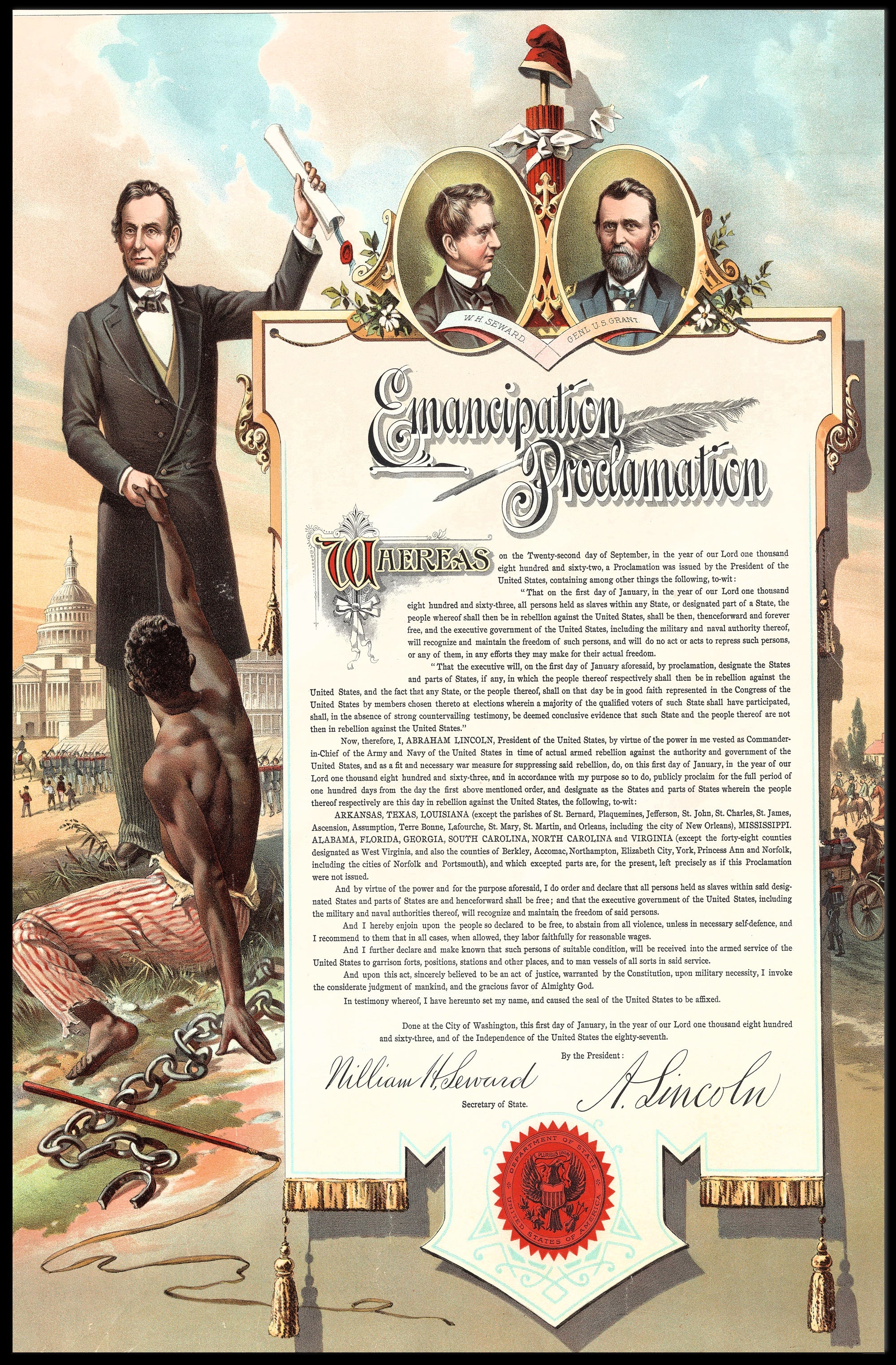 Abraham Lincoln Aged Close-Up Poster Artwork PosterGoat