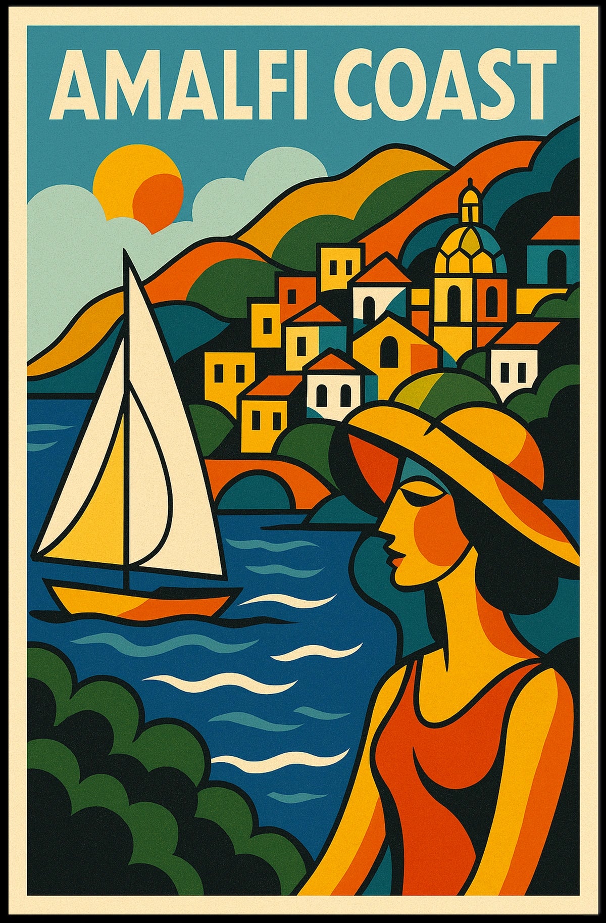 Amalfi Coast Poster