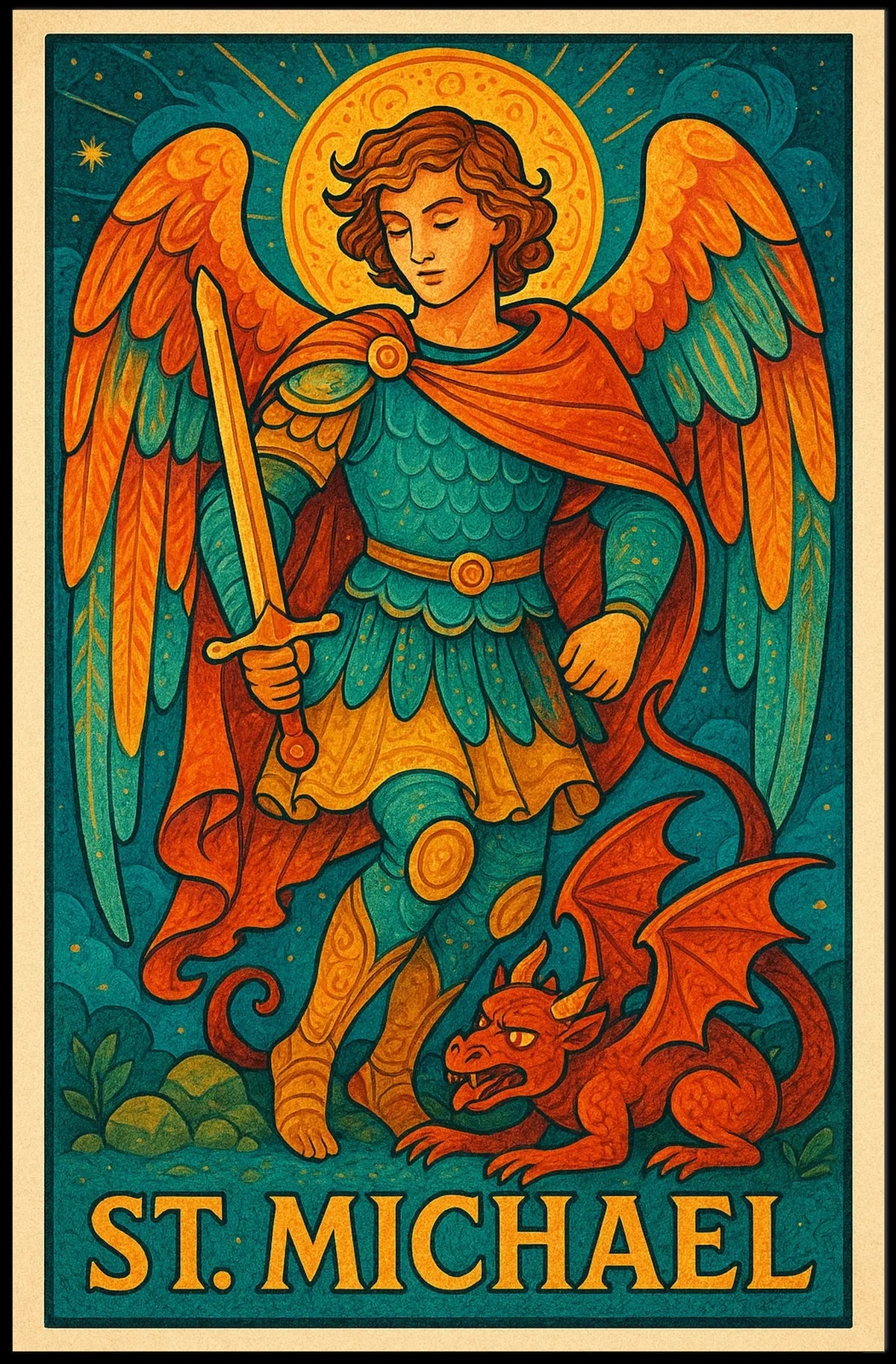 St. Michael The Archangel Poster