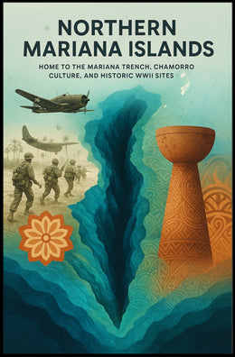 Discover the Northern Mariana Islands Poster