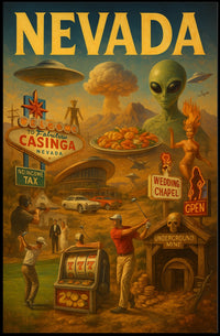 Nevada Dreamscape Poster