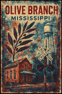 Olive Branch, Mississippi Poster
